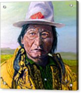 Sitting Bull Acrylic Print