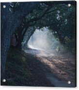 Skc 4671 Road Towards Light Acrylic Print