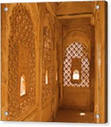 Skn 1241 Carved Niche Acrylic Print