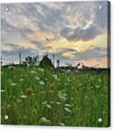 Sky Opens Up Over Pleasant Valley Conservation Area Acrylic Print