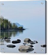 Sleeping Giant Trail View-lake Superior Shoreline Acrylic Print