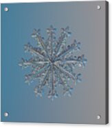 Snowflake Photo - Wheel Of Time Acrylic Print