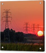 Solar Power Acrylic Print