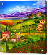 Soul Of Tuscany Acrylic Print