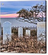 Soundfront Cemetery - Salvo 3485 Acrylic Print