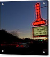 South Congress Soco Is The Gateway To Austin's Bohemian Atmosphere Filled With Nationally-known Shopping, Restaurants, Live Music Nightlife And A Keep Austin Weird Attitude Acrylic Print