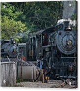 Southern 4501 And 630 At Shops In Chattanooga Tn Acrylic Print