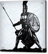 Spartan Hoplite - 16 Acrylic Print