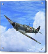 Spitfire Airborne Acrylic Print