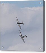 Spitfire Formation Pair Acrylic Print