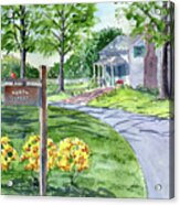 Springtime, Mooresville Acrylic Print