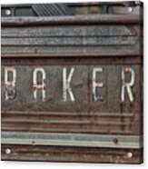Square Baker Studebaker Acrylic Print