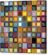 Squares In Squares One Acrylic Print