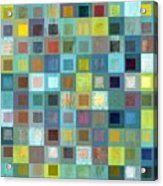 Squares In Squares Two Acrylic Print