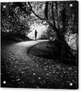 St. Anne's Park - Dublin, Ireland - Black And White Street Photography Acrylic Print