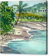 St. Croix Beach Acrylic Print