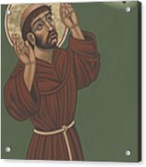 St Francis- Viriditas Acrylic Print