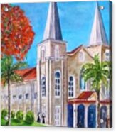 St. Mary's Catholic Church Key West Acrylic Print
