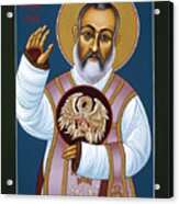 St Padre Pio Mother Pelican 047 Acrylic Print