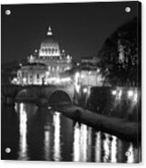 St. Peters At Night Acrylic Print