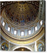 St. Peters Basilica Dome Acrylic Print
