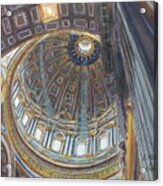 St Peters Basilica Acrylic Print