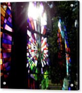 Stained Glass #4718 Acrylic Print