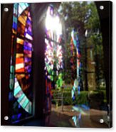 Stained Glass #4720 Acrylic Print