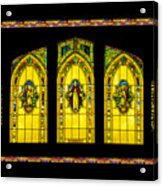 Stained Glass Acrylic Print