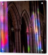 Stained Glass Reflections I Acrylic Print