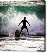 Standby Surfer Acrylic Print