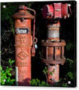Standpipes Acrylic Print