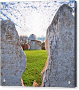 Star Observatory Of Visnjan On Istrian Hill View Acrylic Print