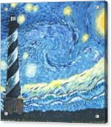 Starry Night Hatteras Acrylic Print
