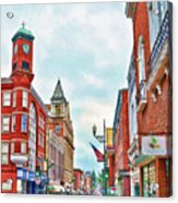 Staunton Virginia - The Queen City - Art Of The Small Town Acrylic Print