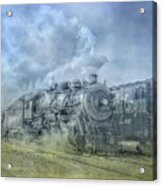 Steam Train Toned Acrylic Print