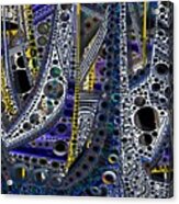 Steel Shapes Our World Acrylic Print
