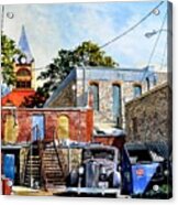 Stephenville Alley Acrylic Print