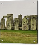 Stonehenge On A Spring Afternoon Acrylic Print