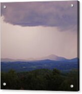 Storm At Lewis Fork Overlook Acrylic Print