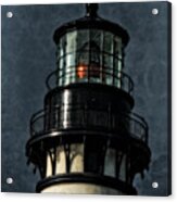 Storm At Yaquina Head Lighthouse Acrylic Print