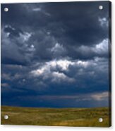 Storm Clouds To The East Acrylic Print