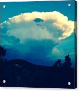 Storm Over Santa Fe Acrylic Print