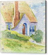 Storybook House Acrylic Print