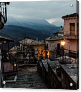 Streets Of Italy - Caramanico 3 Acrylic Print