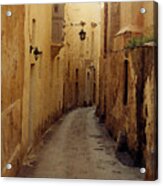 Streets Of Malta Acrylic Print