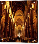 Stunning Interior Of St Mary's Cathedral Acrylic Print