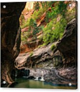 Subway Canyon Acrylic Print