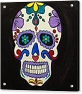 Sugar Skull Acrylic Print