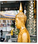 Sule Pagoda Buddha Acrylic Print